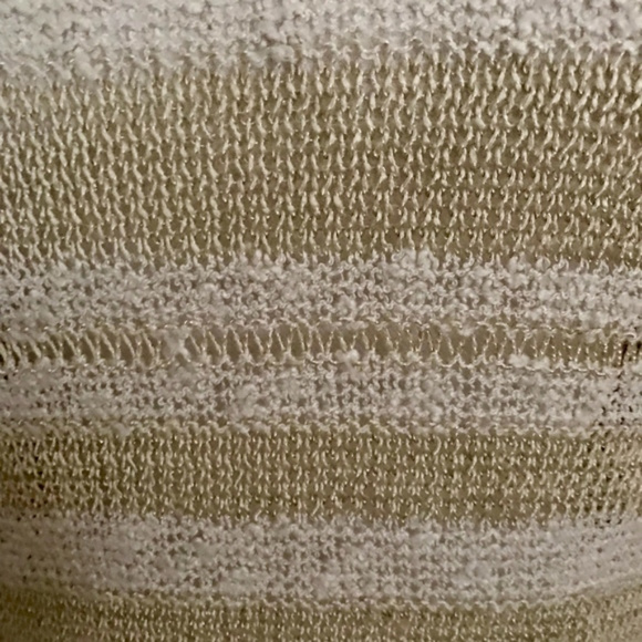 { Trouve } Open Knit Beige and Ivory Sweater - Picture 6 of 7